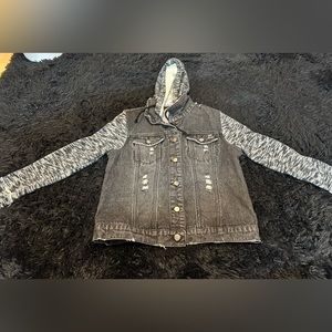 Hoodie jeans jacket